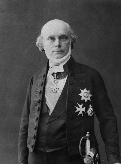 Portret van Jean Louis Armand de Quatrefages de Breau door Eugene Pirou